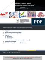 Materi Pertemuan 7 - Pengantar Ekonomi Makro - Analisis Pendapatan Nasional Tiga Sektor