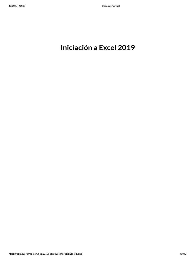 iniciaci-n-a-excel-2019-pdf-microsoft-office-computaci-n-en-la-nube