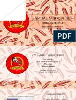 CV Sambal Mbok Judes Company Profile