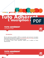 Tuto Adhérent - Inscription en Ligne