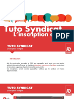 Tuto Syndicat - Inscription en Ligne