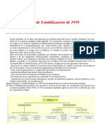 El Plan de Estabilización de 1959