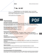 Prospect NEYPUL Nr.10 D7 Fiole Injectabile 5X2 ML