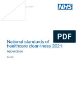 National Standards of Healthcare Cleanliness 2021:: Appendices
