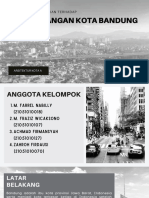 Pertumbuhan & Perkembangan Kota Bandung - Uts Arsitektur Kota