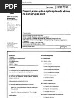 7323809 NBR 7199 1989 Projeto Execucao e Aplicacoes de Vidros Na Construcao Civil