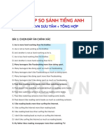 Bài tập câu so sánh - PREP.VN sưu tầm