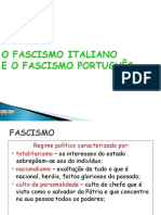 3 - o Fascismo Italiano e Português