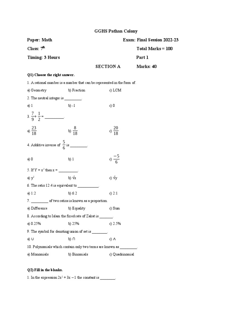 Math 7th Download Free Pdf Area Circle