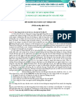 Tài Liệu Tư Duy Định Tính Đánh Giá Năng Lực 2022 Đh Quốc Gia Hà Nội