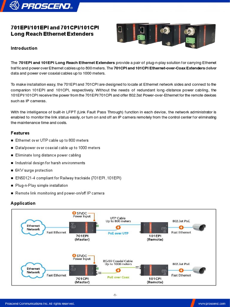 701 101 Eci Epi - 05122022 | PDF | Ethernet | Equipment