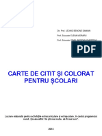 Carte de Citit Și Colorat Pentru Școlari