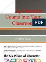 Infusing Character Counts Into Your Classroom