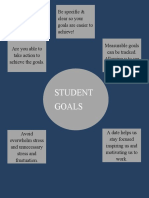 Student Goals