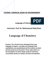 7 Language of Chemistry