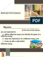 Demo 6 PPT English Reflective Essay