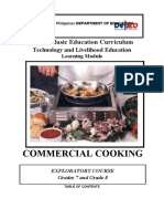 Commercial Cooking: K To 12 Basic Education Curriculum