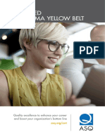 Certified Six Sigma Yellow Belt: Quality Excellence To Enhance Your Career and Boost Your Organization's Bottom Line