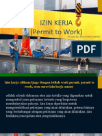 Izin Kerja (Permit To Work) : Present By: Dian Pratiwi (QHSE)
