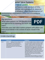 1.1 Environmental Value Systems For Firefly