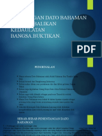 Dato Bahaman Preseentaion