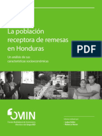 La Población Receptora de Remesas en Honduras Un Análisis de Sus Características Socioeconómicas