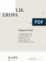 Konflik Eropa: Tugas Kelompok Sejarah Minat