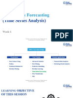 Time Series Forecasting