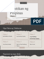 Panitikan NG Pilipinas: Filipino 2