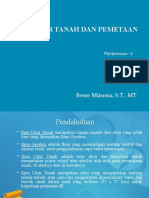 Bagi Materi - PPT - Ilmu - Ukur - Tanah - Pertemuan - 1