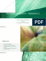 Micronutrients - Minerals