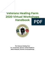 Veterans Healing Farm 2020 Virtual Workshops Handbook