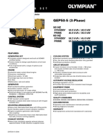GEP50-5 (3-Phase) : Diesel Generating Set