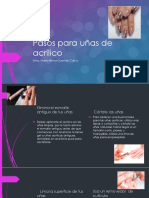 12.pasos para Uñas de Acrilico