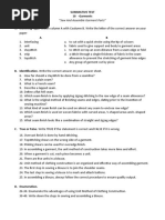 Summative Test Grade 10 (Sew and Assemble Garment Parts) - 083304