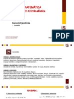 Lic. en Criminalística: Matemática