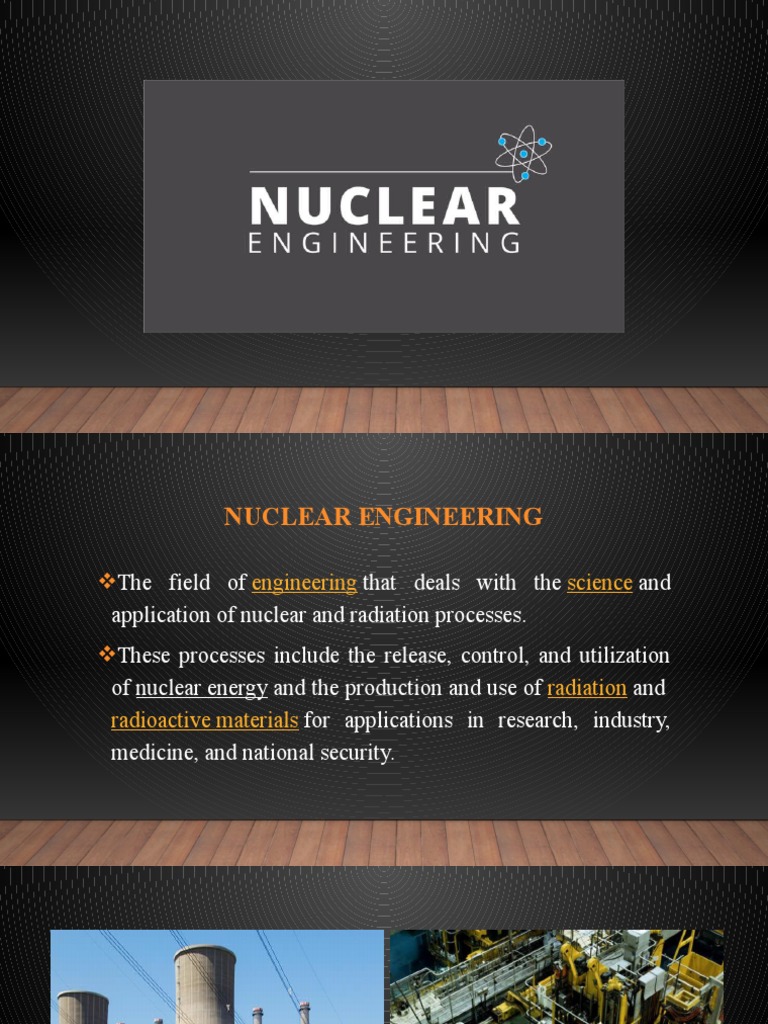 Nuclear Engineering PDF