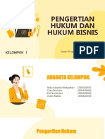 Kelompok 1 Hukum Bisnis