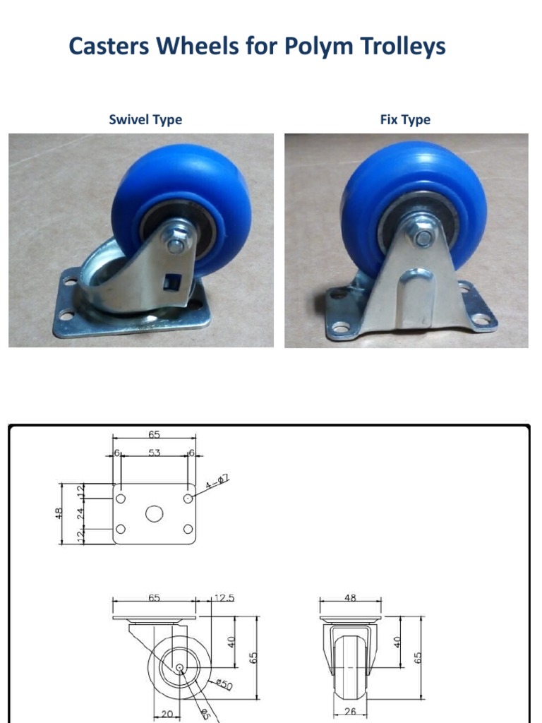 Casters Wheels PDF