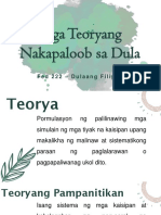 Mga Teoryang Nakapaloob Sa Dula