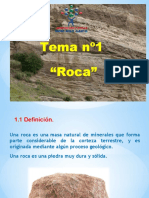 sobre clasificación de rocas y su incidencia en obras civiles