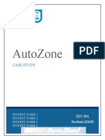 Autozone: Case Study