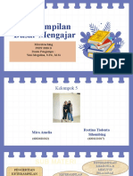 Keterampilan Dasar Mengajar: Microteaching PSPF 2020 D Dosen Pengampu: Yeni Megalina, S.PD., M.Si