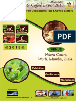 World Tea & Coffee Expo 2018: Nehru Centre, Worli, Mumbai, India