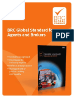 BRC Global Standard For Agents and Brokers: Order Form