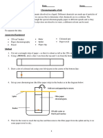 Answer Key-Chromatography #Worksheet