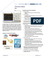 Osciloscopios de Dominio Mixto: MDO4000B Folleto Técnico