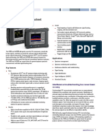 Spectrum Analyzer Datasheet: Applications