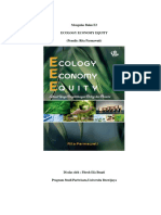 Mengulas Buku: Ecology, Economy, Equity (Sebuah Upaya Penyeimbangan Ekologi Dan Ekonomi) Penulis: Rita Parmawati