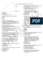 Assessment Material - Chap 1 General Principles of Taxation